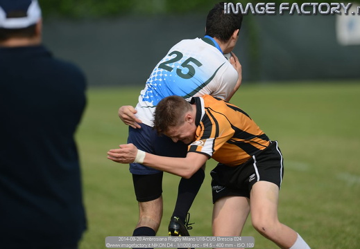 2014-09-28 Ambrosiana Rugby Milano U18-CUS Brescia